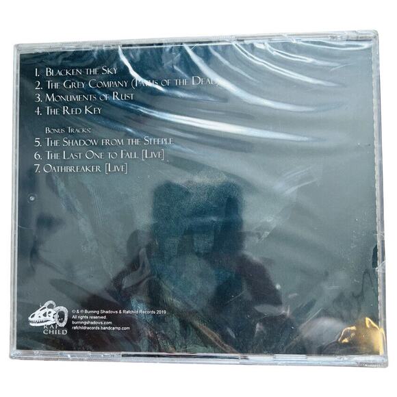 Burning Shadows Beneath The Ruins 2019 CD NEW SEALED Metal Rafchild Records - Picture 2 of 2